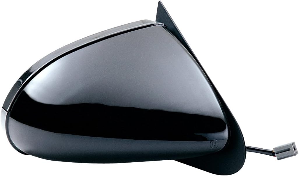 Fit System Driver Side Mirror for Ford Thunderbird, Mercury Cougar XR7 Black, Non-Foldaway, Power