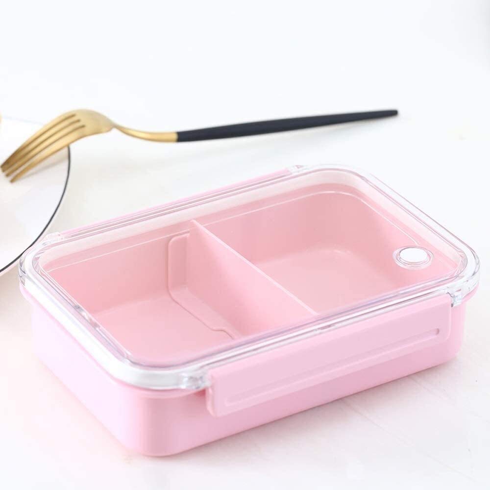 Pudełko na lunch Bento Boxy Lunchowe Kanapki, 630 ml Przenośna Przegroda, Odpowiednie do Szkoły/Biura