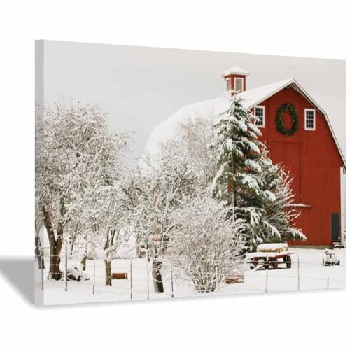 Tableau de paysage rustique vert pour habiller un mur vide de chambre à coucher