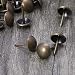 Nigaga - Juego de 200 tachuelas de tapicería para muebles de bronce...