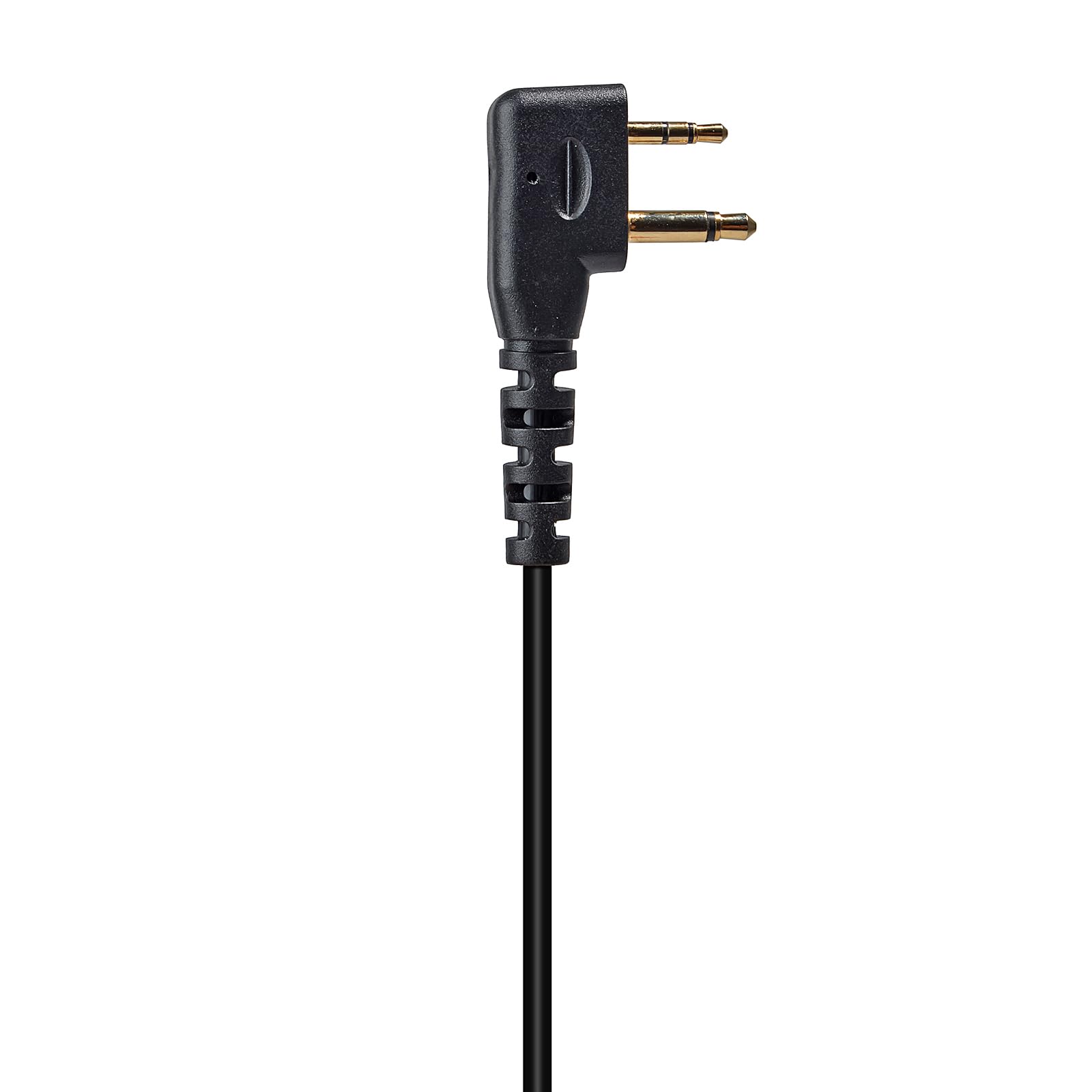 HYSHIKRA Micrófono Auricular Forma en D Compatible con Midland G7 Pro G8 G9 Pro M24 M24 Plus M48 M99 G6 XT G7 XTR | Supervisión de Seguridad Softair (1, Forma de D) - 2