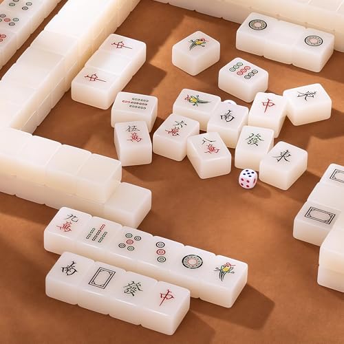 FENGSHUI-CAISHEN Juego de Mahjong con Fichas de Acrílico miniatura 2