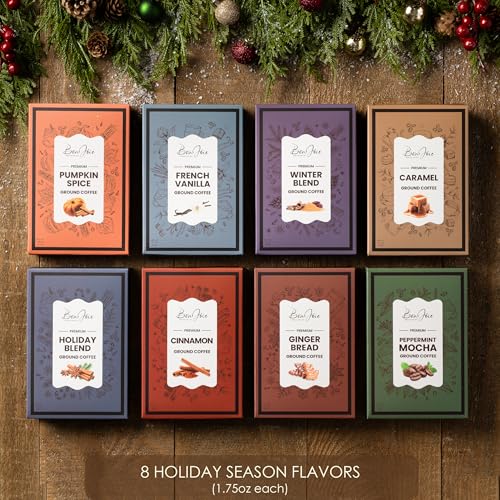 8-Flavor Holiday Ground Coffee Sampler
