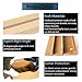 Reinforced Cardboard Corners Pallet Corner Protectors For Shipping Boxes – Super Duty Edge Guards For Warehouse Pallets & Industrial Packaging(10 x 3 x 0.3 cm(L x W x THK))