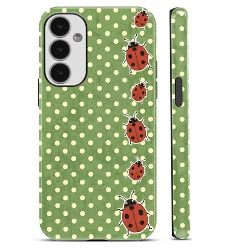 Yomjew �L���[�g �O���[�� �C�G���[ �|���J �h�b�g �p�^�[�� �X�}�z�P�[�X Samsung Galaxy A15 5G 6.5�C���`�p�A�X�v�����O�X�^�C�� �|���J�h�b�g ���b�h �Ă�Ƃ��� ���I�f�U�C���P�[�X ����ϏՌ���w�X�����J�o�[ ���̎q�p 