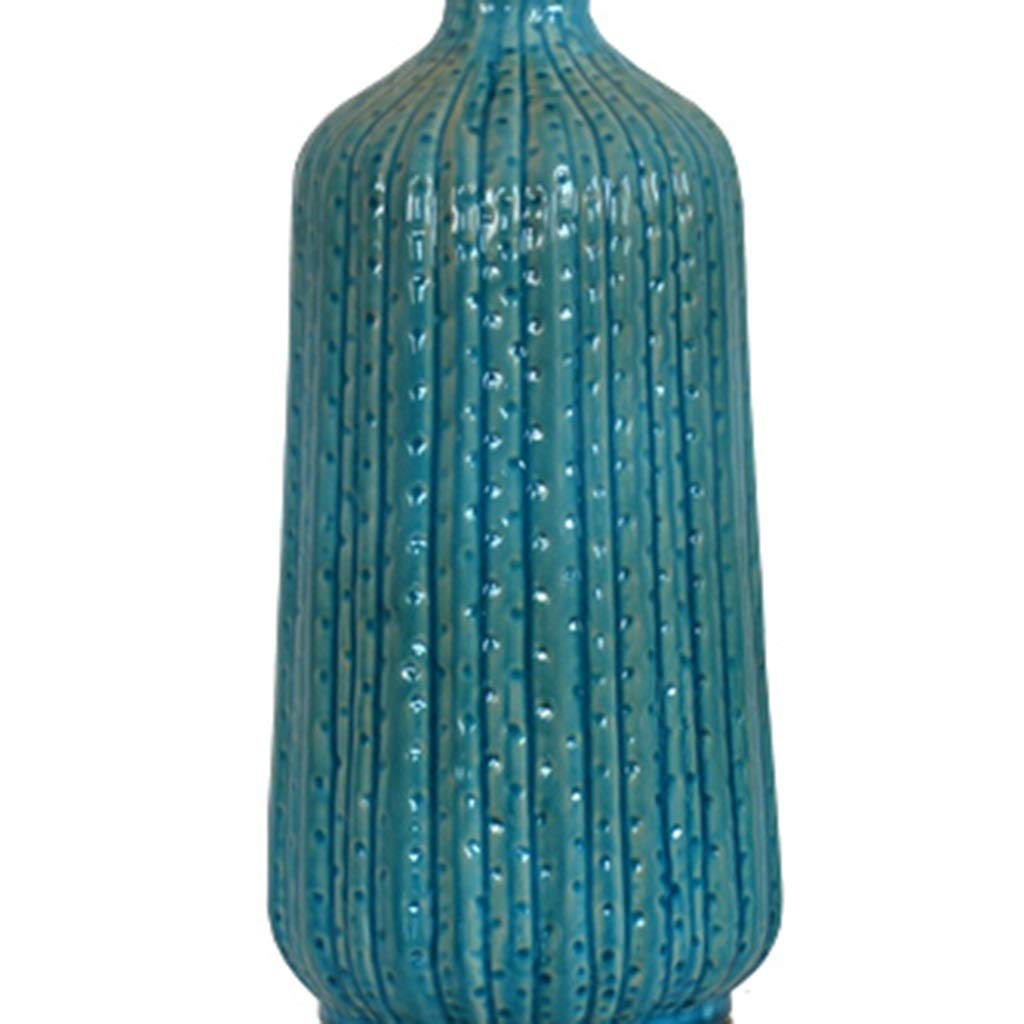 Tischlampe Kaffeeschreibtischlampe, Blaue Textur Bump Keramik Schreibtischlampe Student Lesen Augenschutz Leichte Nachttische Studie Nachtlicht Leselampe/36 * 68Cm
