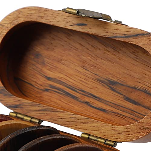 Boîte de Sélection de Guitare en Bois Contenant de Médiators de Guitare avec 5 Pièces de Médiators de Guitare étui de Sélection Portable avec une Apparence Douce - Les Beatles, Paul McCartney, John Lennon, RIngo Starr, George Harrison Boîte de Sélection de Guitare en Bois Contenant de Médiators de Guitare avec 5 Pièces de Médiators de Guitare étui de Sélection Portable avec une Apparence Douce – Image 7
