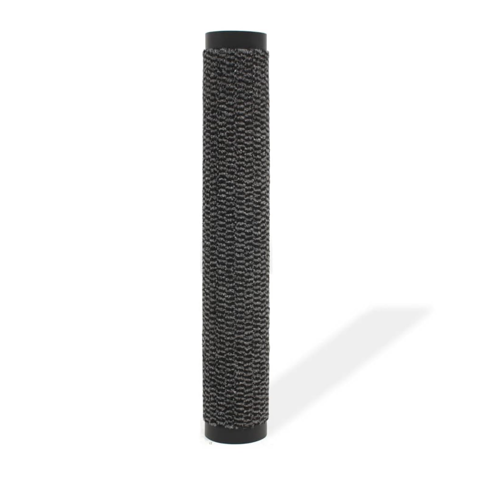 Homgoday Schmutzfangmatte Rechteckig Getuftet 90x150 cm Anthrazit, Schmutz- und Feuchtigkeitsentferner, rutschfeste Polypropylen-Matte, langlebig und pflegeleicht, ideal für Eingangsbereiche und Flure