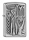 Zippo Sturmfeuerzeug Toolbox im Street Chrome Design Nachfüllbar