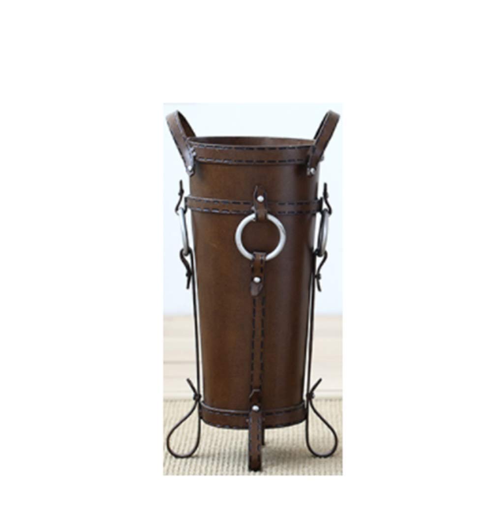 Porte-parapluie pour sol sec grâce au seau de stockage en fer