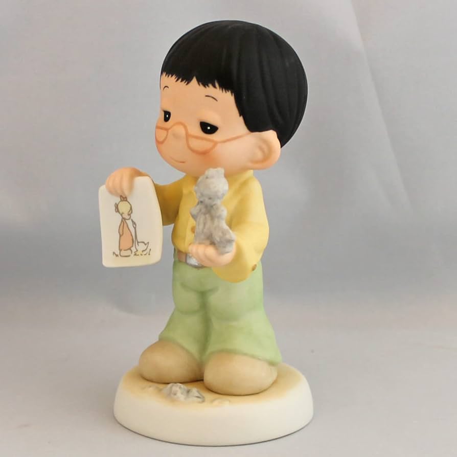 【misen2014さま】vintage figure ୨୧ ブラウンのお馬さん Kinkouzan Bijin Satsuma Figure - MuniArt