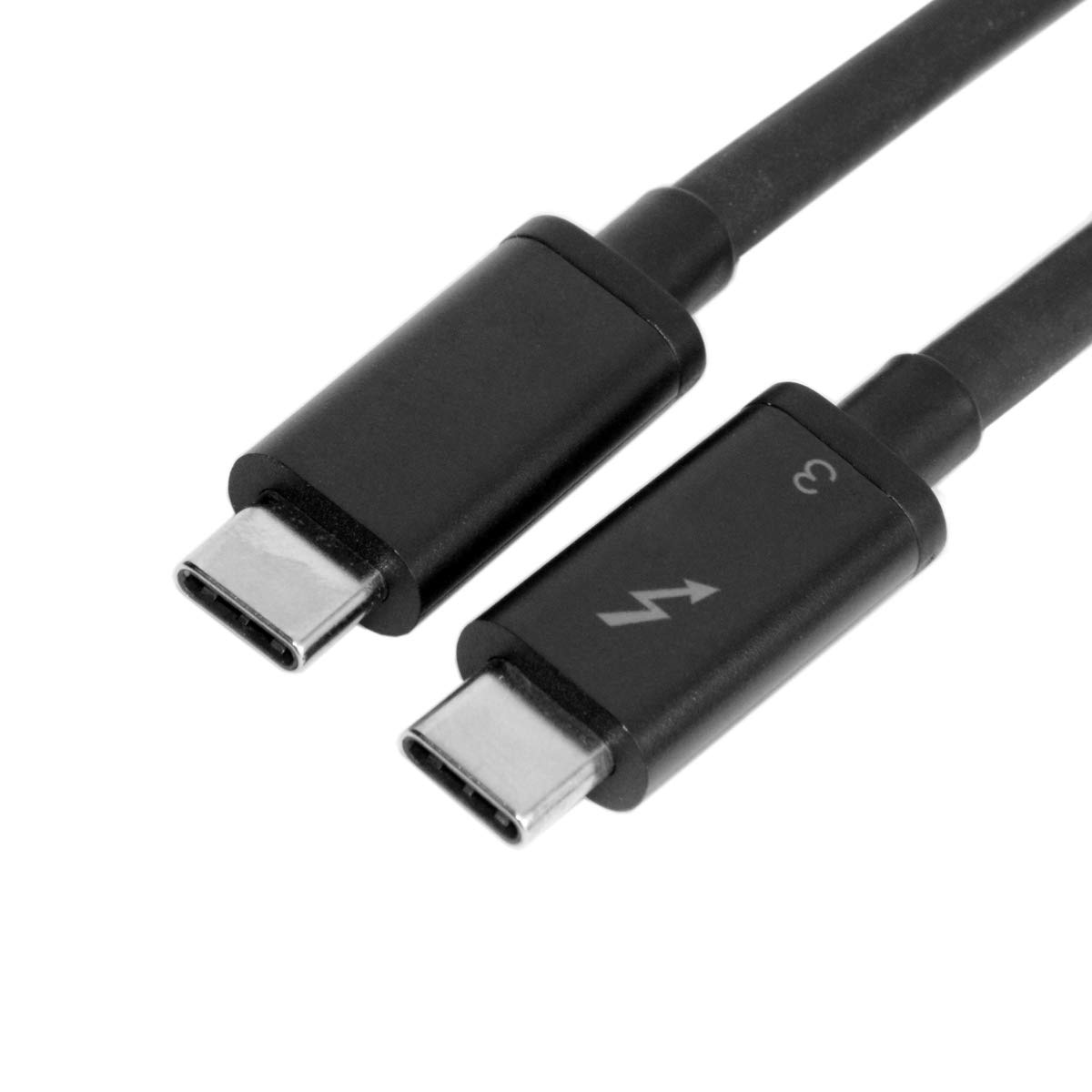 cablecc USB4 Type-C TB3 Male to TB3 Male 40Gbps USB-C Thunder USB4.0 100W 8K 60hz Cable for Laptop Phone 50cm image 5 of 6 B07XJWCJCM
