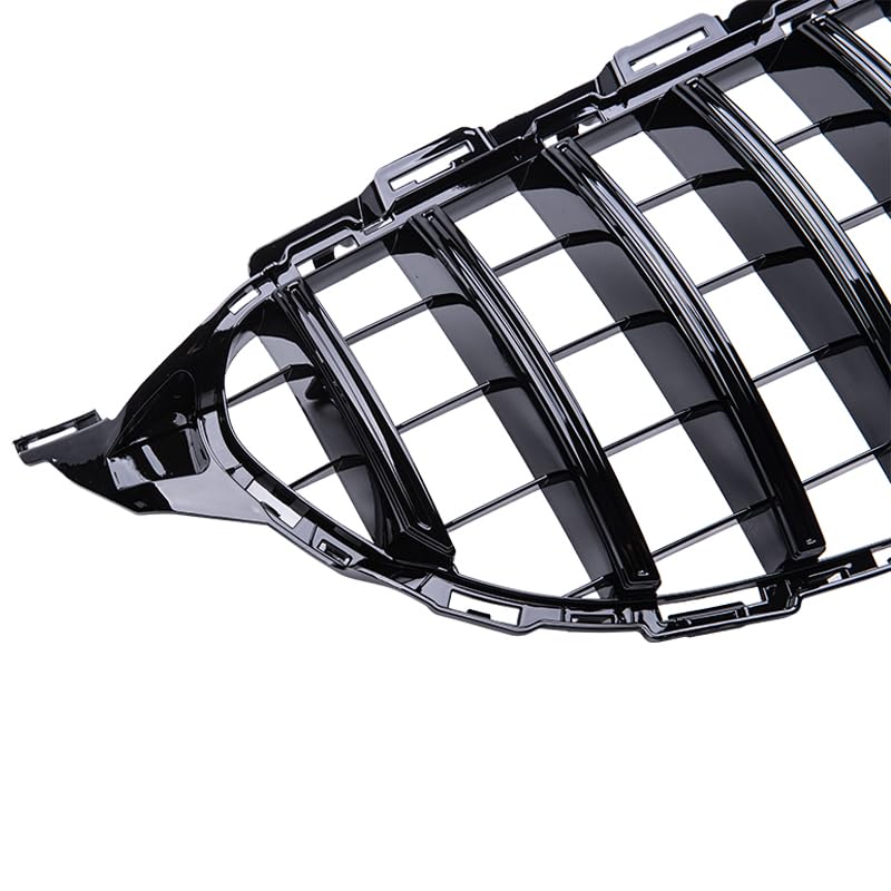 Calandre de sport noire brillante pour classe C W205 Sport-Panamericana GT