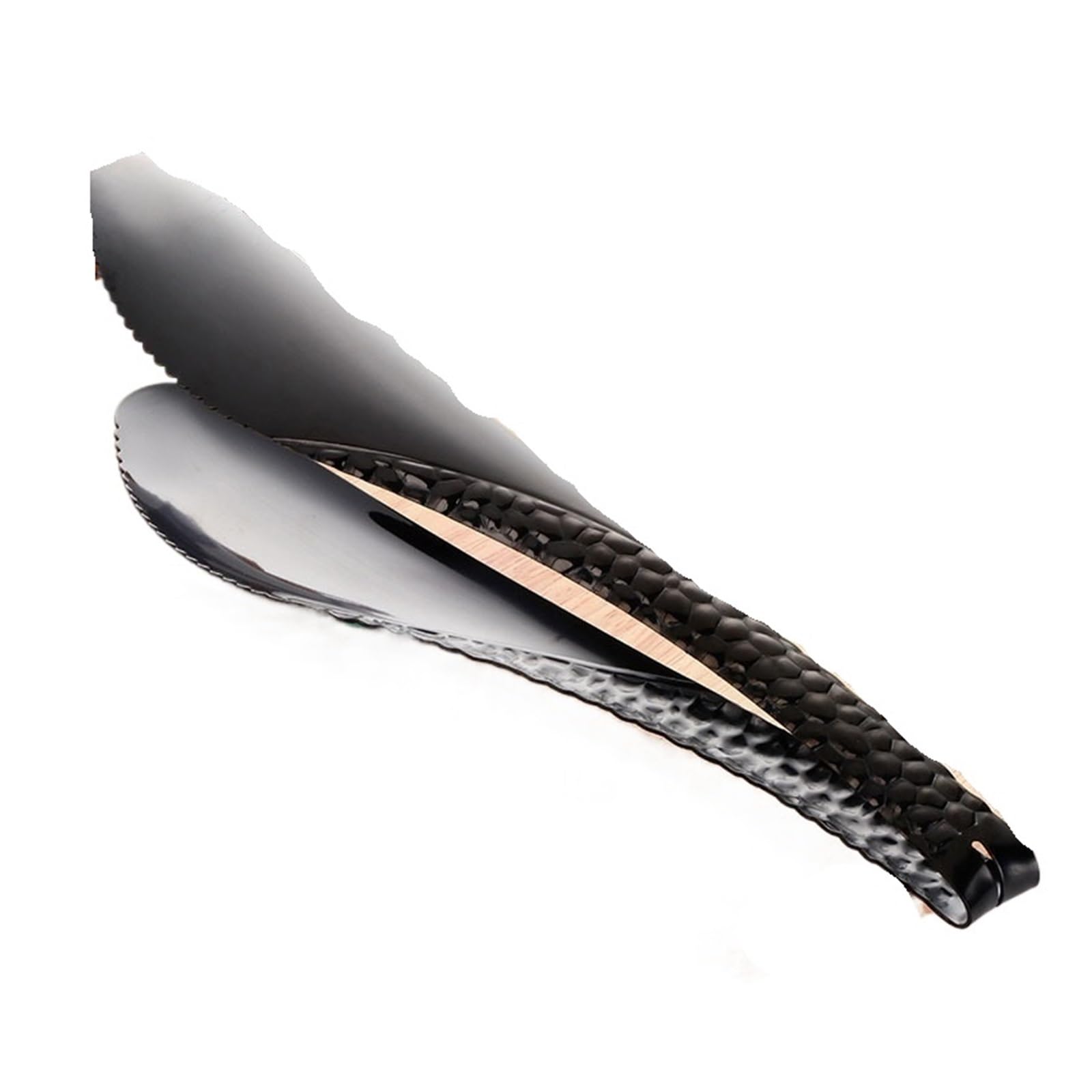 Pinzas for pan, pinzas for comida, barbacoa negra, Buffet, ensalada, carne, pinza for servir, accesorios de cocina, 20cm(Black Tong)