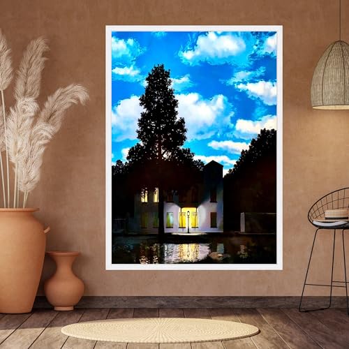 Décoration intérieure murale pour égayer un mur vide avec le tableau Reflets du soir