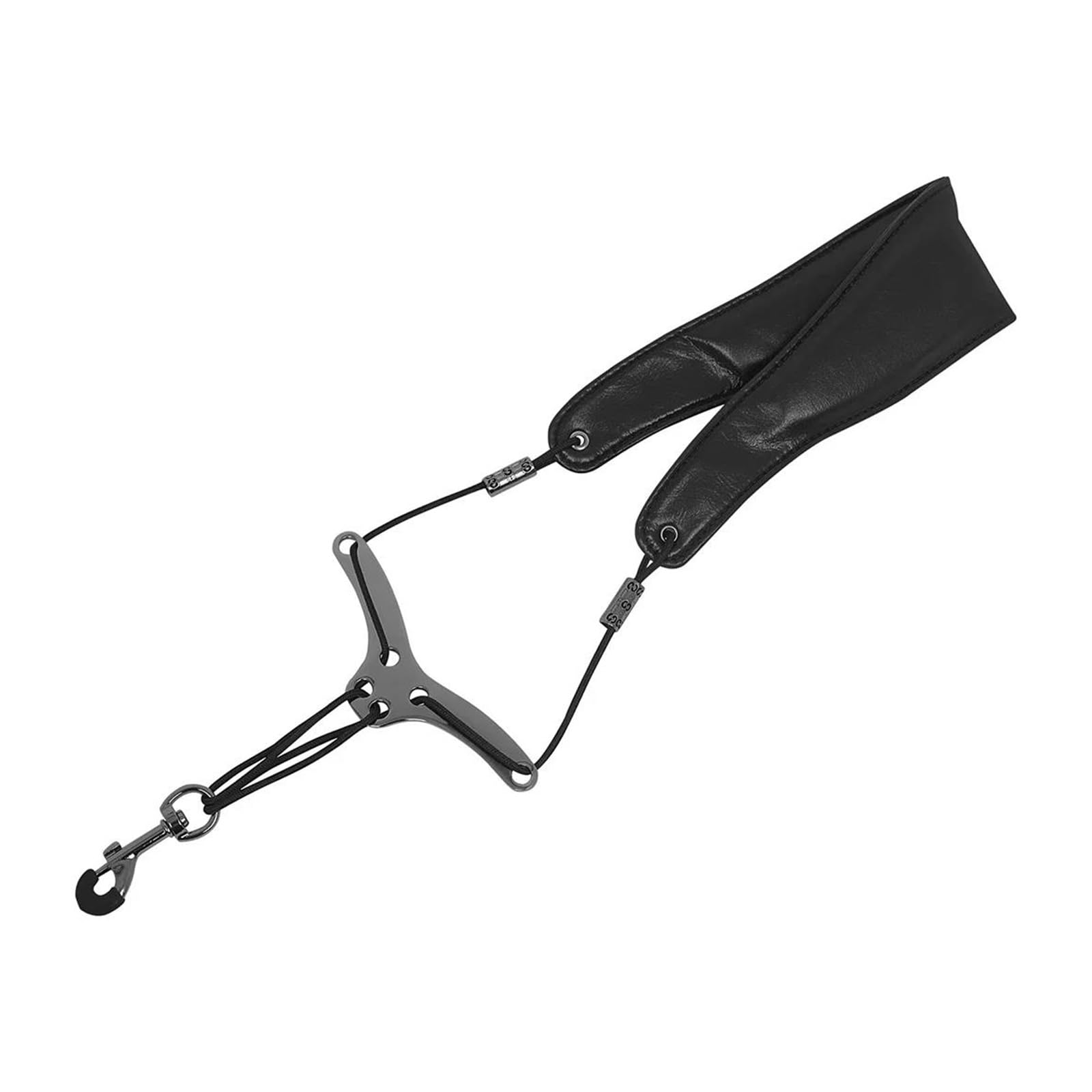 Akcesoria Do Instrumentów Saksofonu Pasek Do Saksofonu Saksofon Na Szyję Pasek Na Ramię Pasek Na Szyję Regulowane Paski Uprząż Alto Akcesoria Metalowe Smycz Zatrzaskowa (Color : Bk)