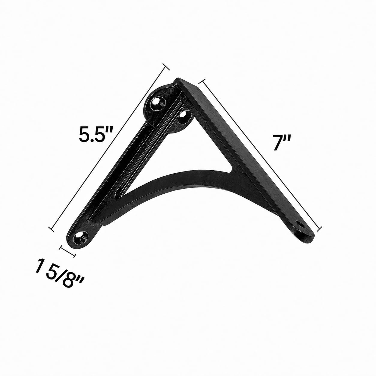 KHTUMEWARE-170326 Antique Iron Shelf Brackets 2-Pack in Antique Iron — KHTUMEWARE