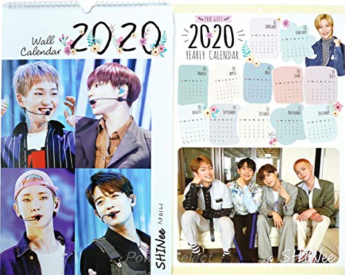 SHINee シャイニー グッズ 大判 壁掛け カレンダー 2020年 (令和2年) + 年間カ SHINee シャイニー グッズ 大判 壁掛け カレンダー 2020年 (令和2年) + 年間カ