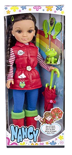 Nancy - Set con muñeca y accesorios de lluvia (Famosa 700012728)