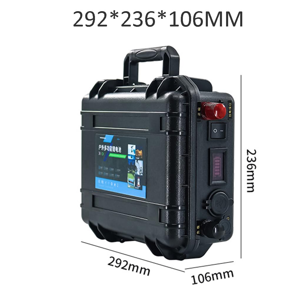 Batteria al Litio Ricaricabile 12V 24V 48V 60Ah 80Ah 100Ah 120Ah 150Ah 200Ah per elica di propulsione Marina di Barche da Pesca.