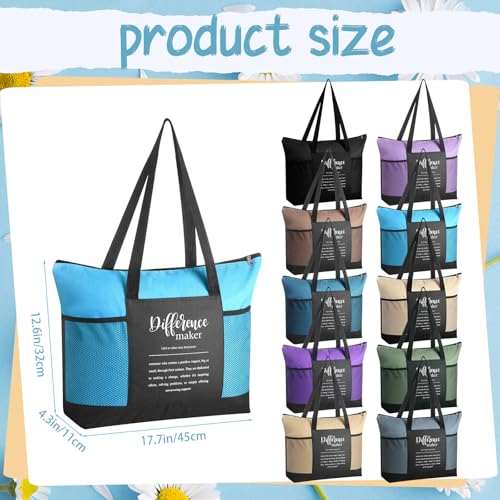Paterr 10 Pcs Difference Maker Tote Bag Gifts miniatura 3