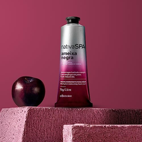 O BOTICARIO NATIVA SPA AMEIXA NEGRA CREME HIDRA MAOS 75g
