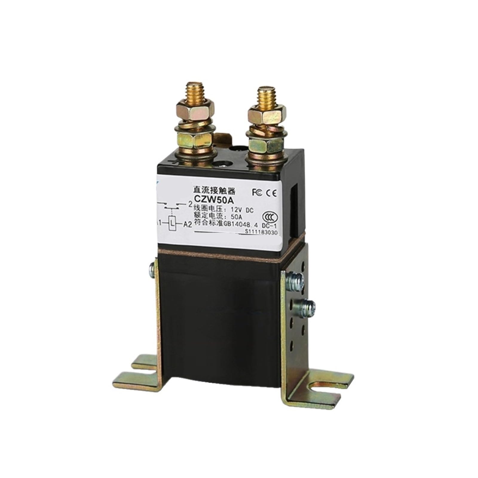 TPKMVGAP CZW50A ZJW50A SW60 50A 80A 12V 24V 36V 48V 60V 72V 84V 1NO DC Contactor(C,48V)