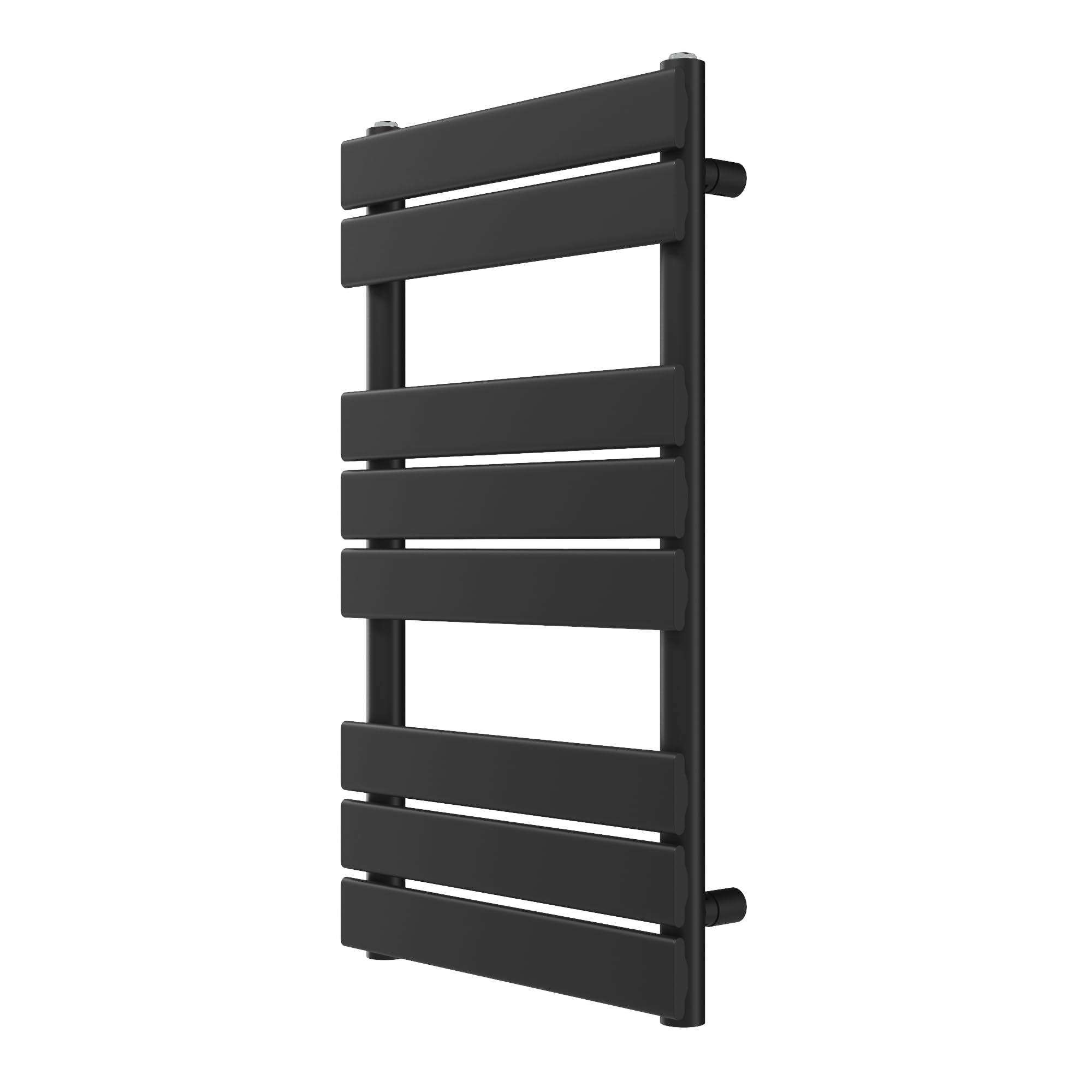 Granitan Termoarredo Bagno 80x45 cm - 407W - Termo Arredo da Bagno - Termoarredo Idraulico - Termosifone da Parete - Nero