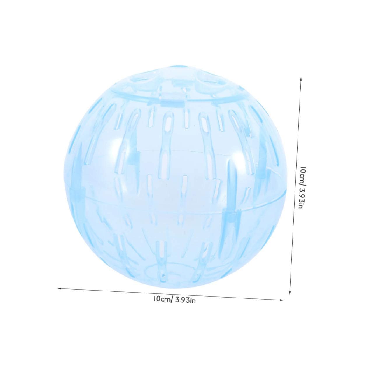 Hohopeti Hamster Exercise Balls Dwarf Hamster Toy Small Pet Exercise Ball Plastic