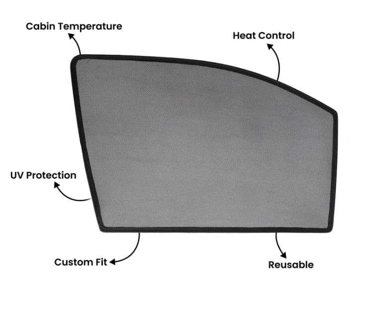 Car Shades autozonwering | Mazda CX5 | 2012 tot 2017