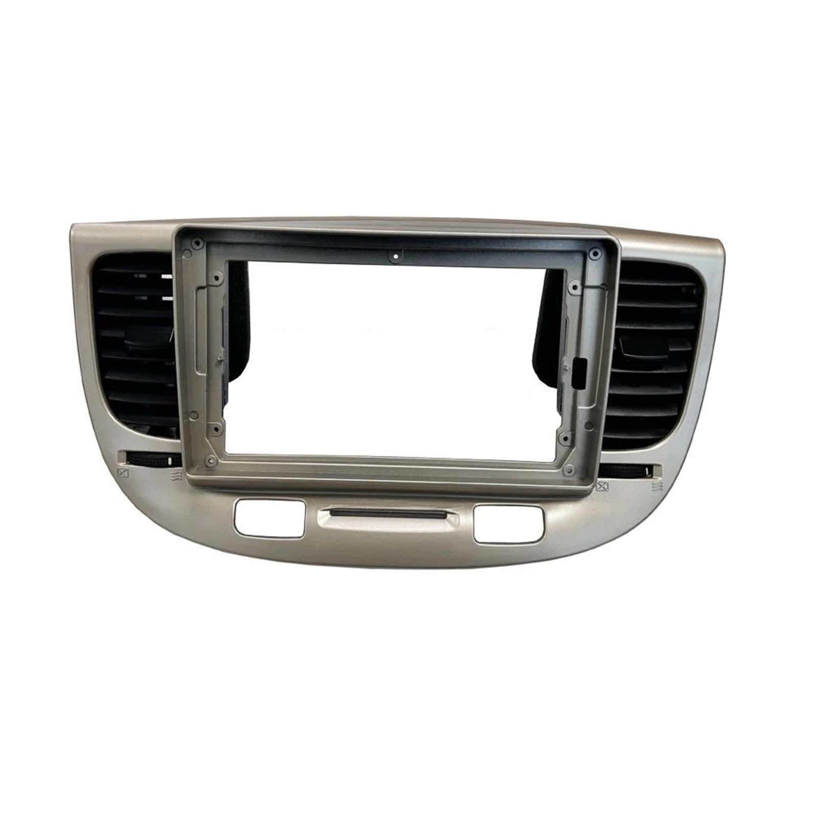 Générique Cadre de façade d'autoradio Cadre Voiture 9 Pouces Sortie Climatisation Android Radio Audio Panneau Tableau Bord pour Kia pour Rio 2 pour RIO2 05–11 Panneau D’autoradio | Outlet AIR-A