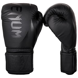 Venum Challenger 2.0 Kids Boxing Gloves - 6oz, Black/Black, 6 oz
