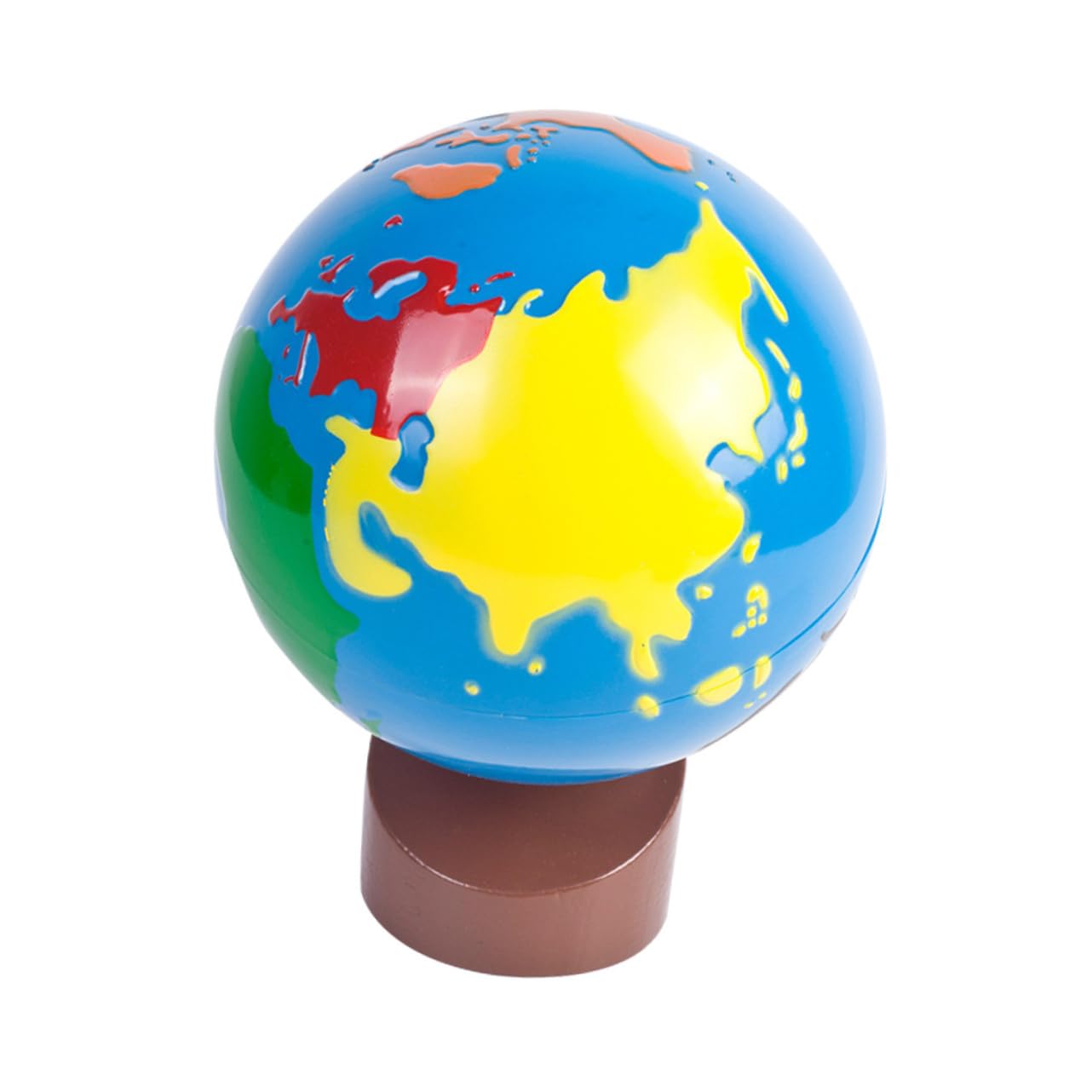 Hemobllo Globo Terráqueo Educativo Infantil para Aprendizaje Decoración Resistente y para Niñas para Introducir Geografía y Continentes el Aula Hogar