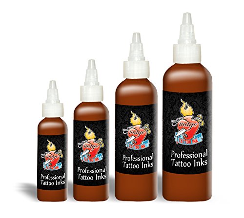 New Image Brown Professional Tattoo Ink (30ml Bottle)