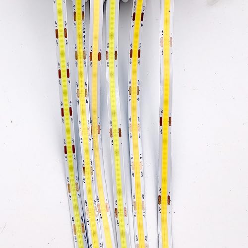 Tira LED COB 320 LEDs/m 8mm 12V Luz Natural 4000K miniatura 5