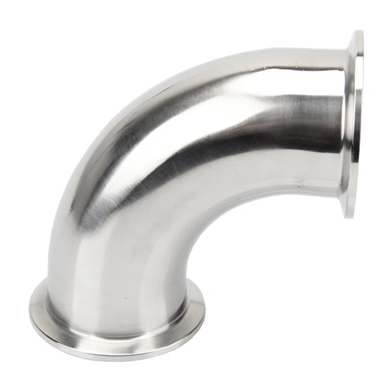 1 Uds 3/4 "1" 2 "3" 4 "19mm-102mm tubo OD Tri abrazadera virola OD codo de 90 grados accesorio de tubería de acero inoxidable 304(102mm x Ferrule 119)