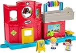 Fisher-Price Little People Friendly School, Interactive Playset with Music, Sounds and Learning Phrases for Toddlers & Preschool Kids Ages 1-5 Years