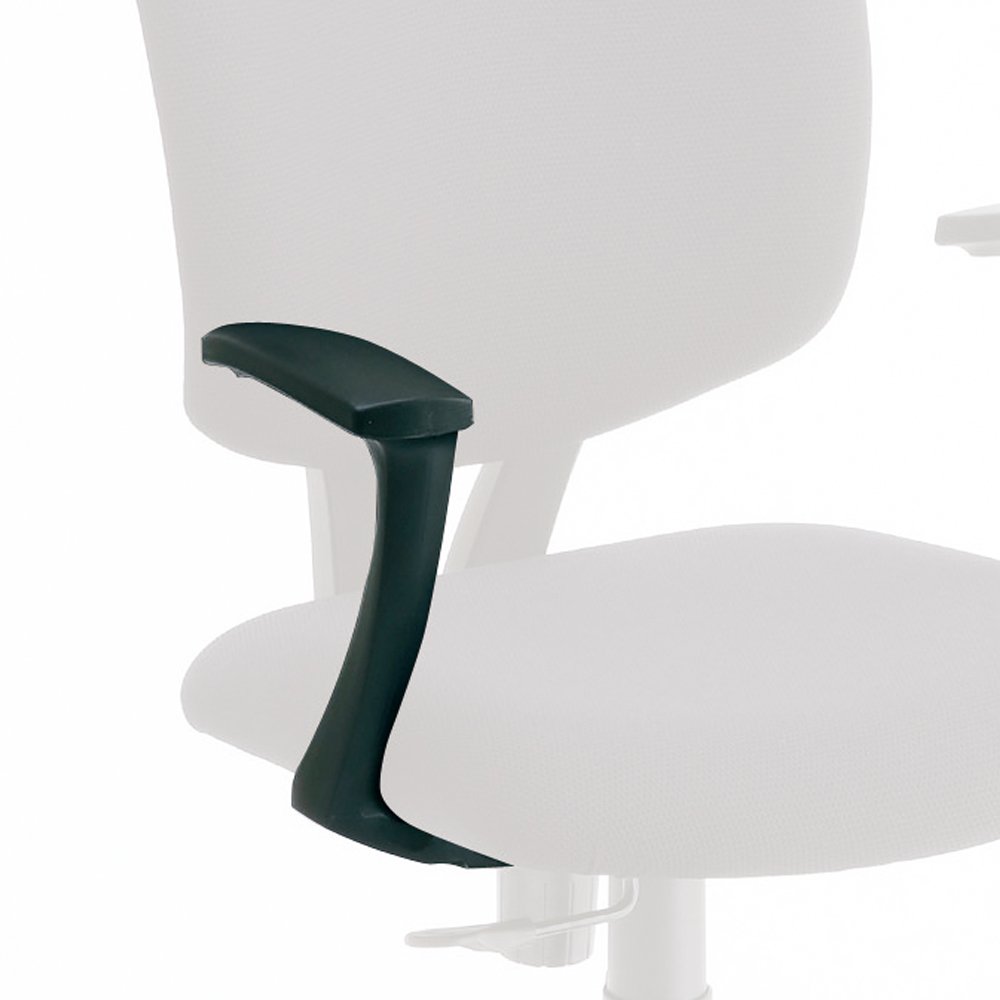 Nakabayashi CA-A281BK OA Chair Option Fixed Arm for RZC-281