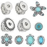 Taille : 4 anneaux vierges sont en 4 tailles, taille US 11 1/2 (21 mm), taille US 10 1/4 (20 mm), taille US 12 3/4 (22 mm), la plus grande breloque mesure environ 40,5 x 37,5 x 12 mm, la breloque moyenne mesure environ 23 x 19 x 10 mm, la plus petite breloque mousqueton. Dimensions : environ 19 x 8,5 mm