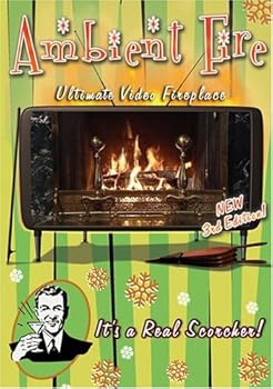DVD Ambient Fire 3rd Edition: Ultimate Video Fireplace DVD Book