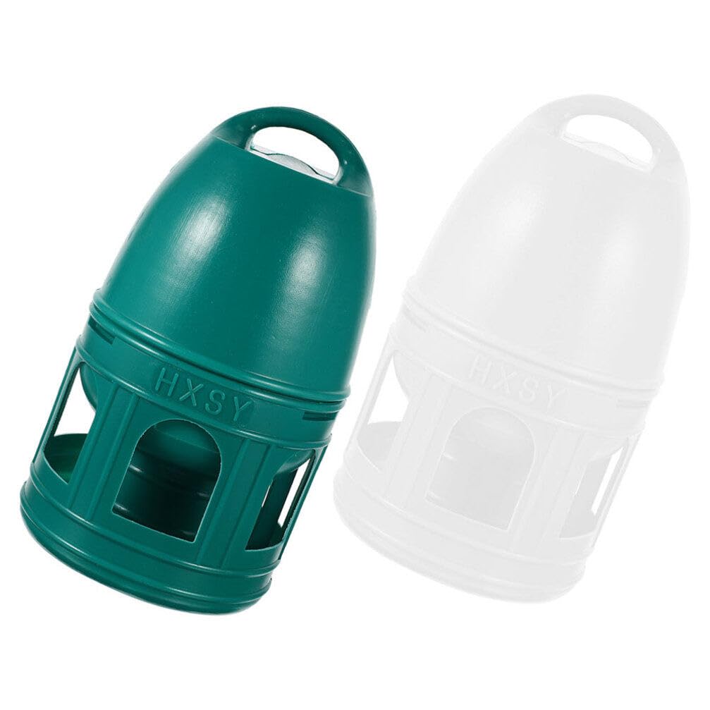 SUPVOX 2pcs Bird Water Drinker Pigeon Water Feeder 3L Plastic Dispenser Pigeon Pet Water Pot Container Water Automatic Feeder Supplies