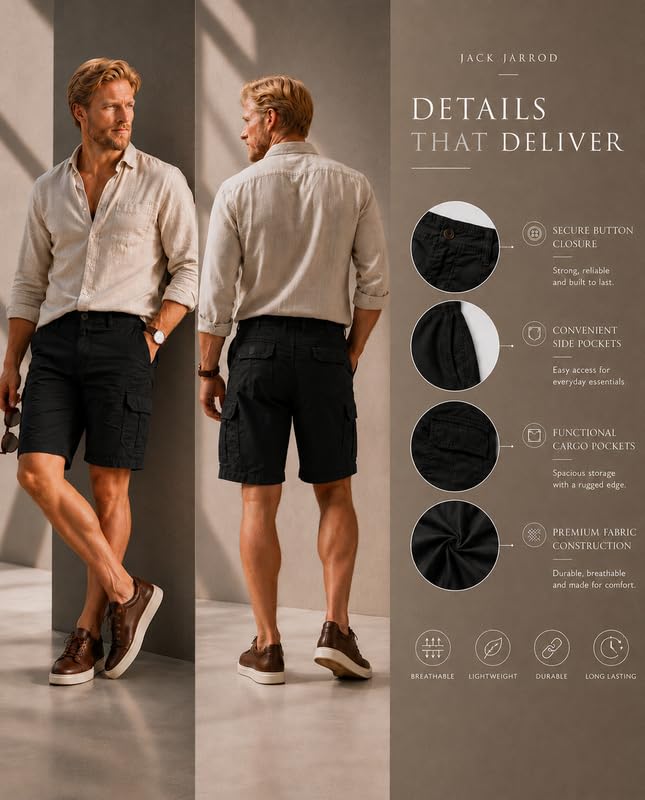 Image of Comfort Fit Shorts for Men & Women | Cotton Stretch Fit | 32-44