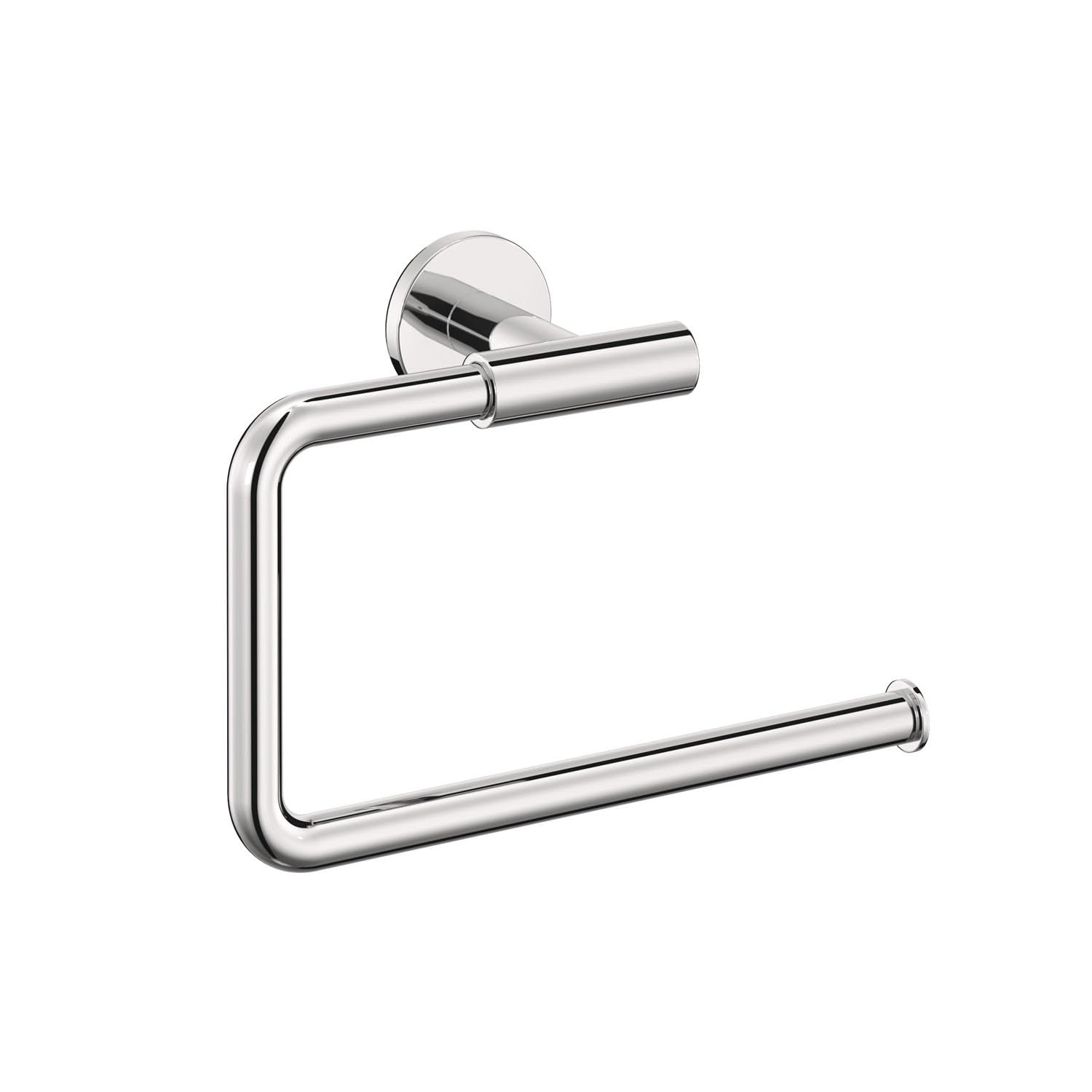 COSMIC Architect SP Toallero de Aro para Baño Fabricado en Metal de Estilo Minimalista. Colgador de Toallas con Montaje en Pared Mediante Tornillería de Color Cromo