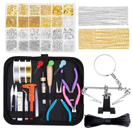 Kit de reparación y fabricación de joyas para crear tus piezas hechas a mano