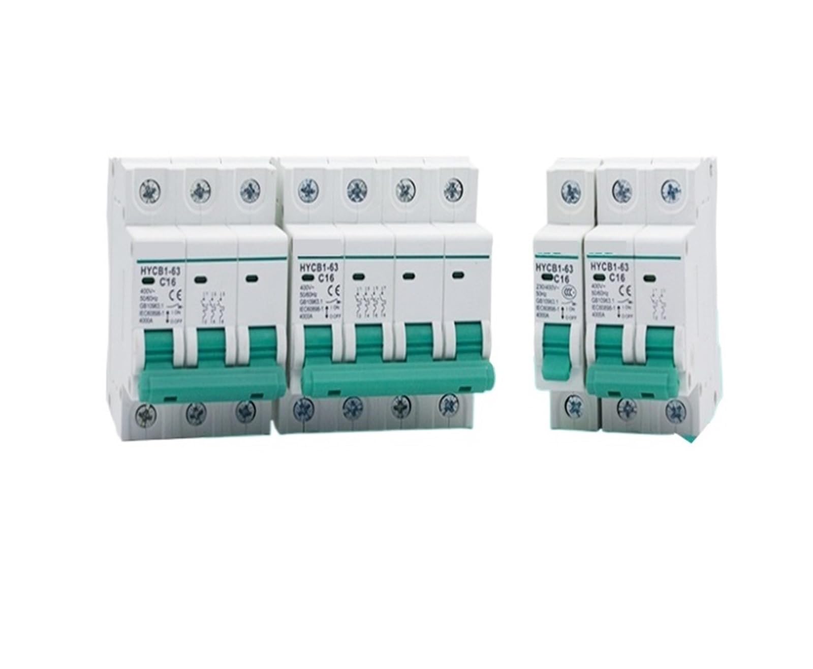 Interruptor de aire C45 con tecnología DZ47 MCB para un corte térmico de alta precisión modular 5