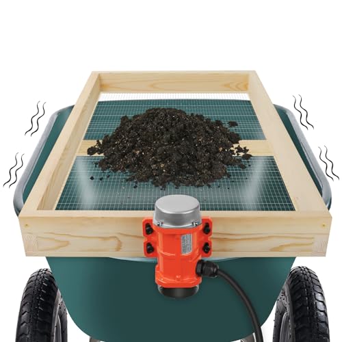 How to sieve soil quickly