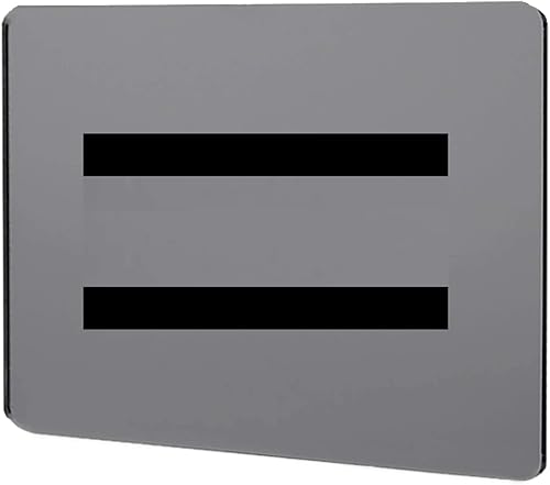 Miniatura 3 de Marketing Holders Lámina de espejo acrílico de 8 x 10 pulgadas con imanes, plástico reflectante, portátil, ligero, plano con esquinas redondeadas