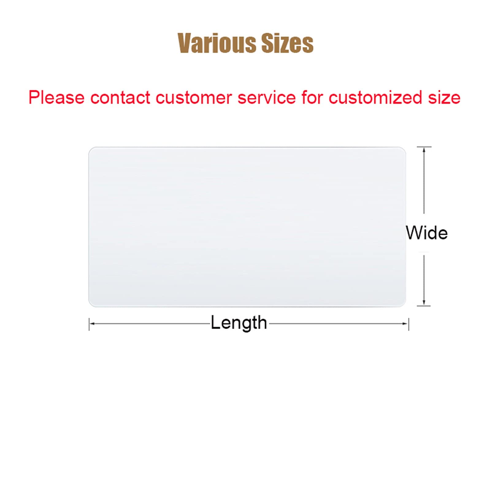 Slish Solut Tapis de chaise en PVC transparent – Protection de sol imperméable et anti-fissures pour tapis de maison et de bureau – 90 x 90 cm Épaisseur 2 mm