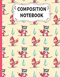  Snowboard Composition Notebook: Blank line Wide Ruled Writing Notebook for Teens School Students Ideal Gift For Snowboard Lovers