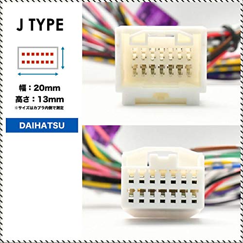 ムーブコンテ　電動ミラー Amazon | INEX 配線図付き ドアミラー サイドミラー 自動格納キット J